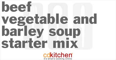 beef-vegetable-and-barley-soup-starter-mix-cdkitchen image