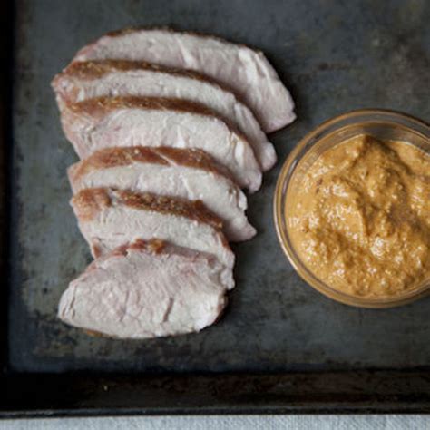 grilled-pork-tenderloin-with-roasted-red-pepper-sauce image