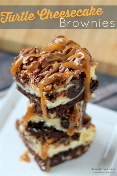 turtle-cheesecake-brownies-an-easy-cheesecake image