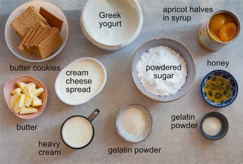 no-bake-greek-yogurt-cheesecake-with-apricot-mousse image
