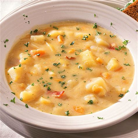 roasted-garlic-potato-soup-recipe-myrecipes image