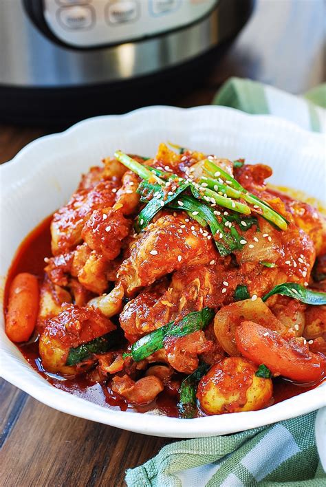pressure-cooker-dakbokkeumtang-spicy-chicken-stew image