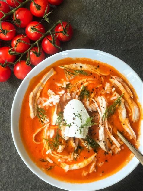creamy-tomato-chicken-rice-soup image