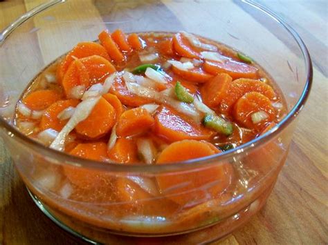 copper-penny-carrot-salad-with-onion-green-pepper image
