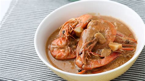 adobong-hipon-sa-gata-recipe-shrimp-adobo-in image