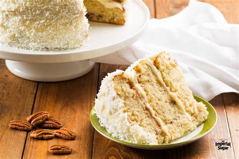 coconut-pecan-layer-cake-imperial-sugar image