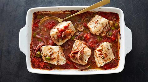 baked-cod-with-tomatoes-olives-and-capers image