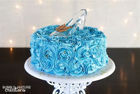 cinderella-cake-with-glass-slipper-tutorial-sprinkle image