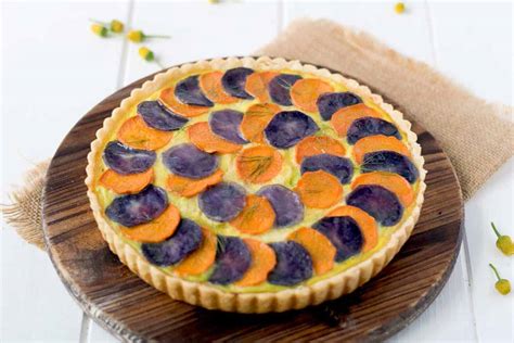 potato-and-vegetable-quiche-culinary-ginger image