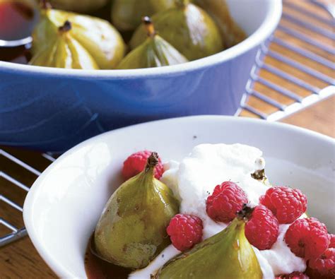 roasted-figs-with-caramel-recipe-finecooking image