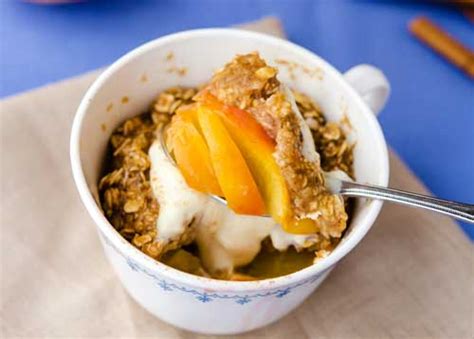 microwave-peach-cobbler-recipe-happy-herbivore image