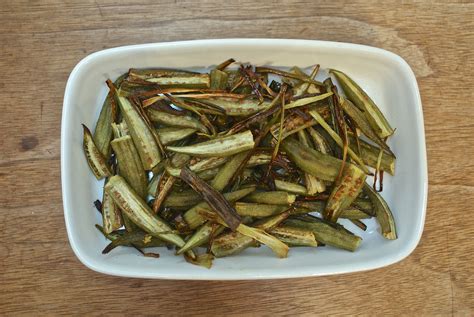 simple-roasted-okra-recipe-the-spruce-eats image