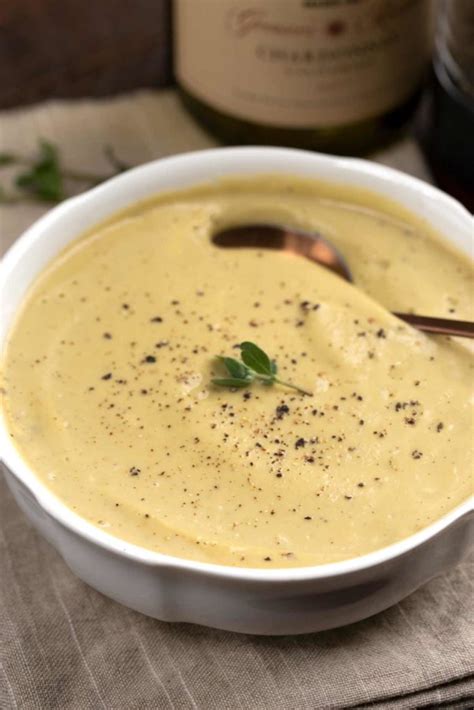 vegan-cream-of-mushroom-soup-30-minutes-veggie image