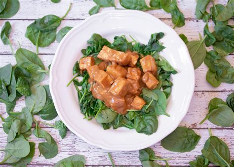 easy-pra-ram-tofu-with-roasted-spinach-thai-peanut image