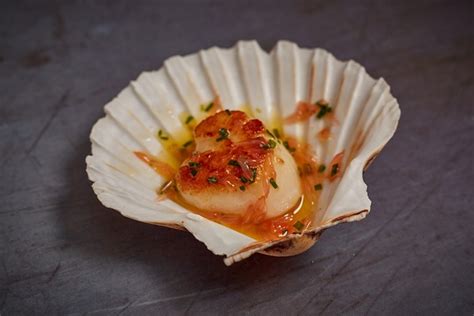 scallop-brown-butter-pink-grapefruit-and-tarragon image
