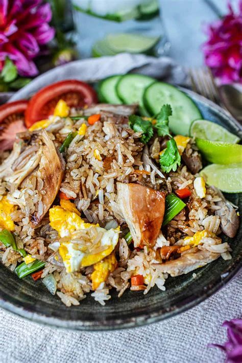 thai-fried-rice-with-leftover-turkey-simply-suwanee image