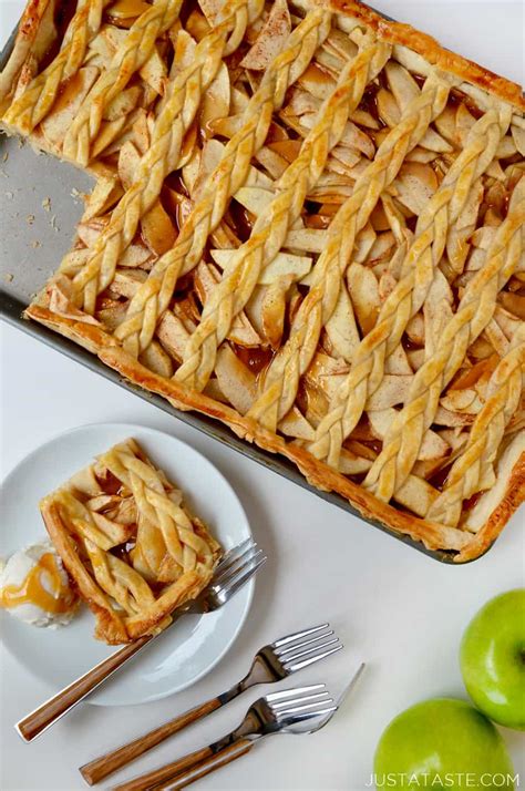 easy-caramel-apple-slab-pie-just-a-taste image