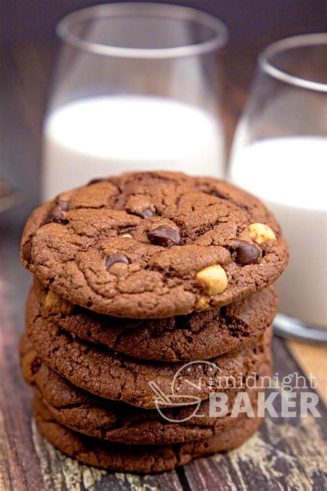 triple-chocolate-cake-mix-cookies-the-midnight-baker image
