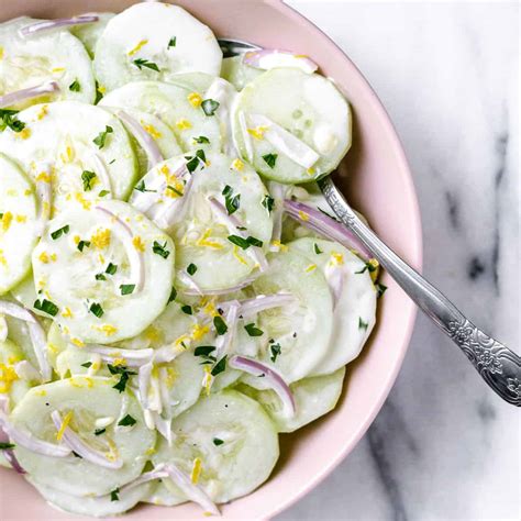 keto-creamy-cucumber-salad-delicious-little-bites image
