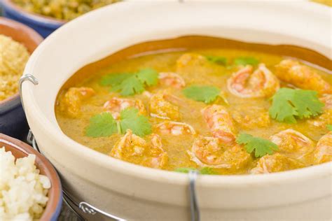 prawns-coconut-curry-recipe-archanas-kitchen image