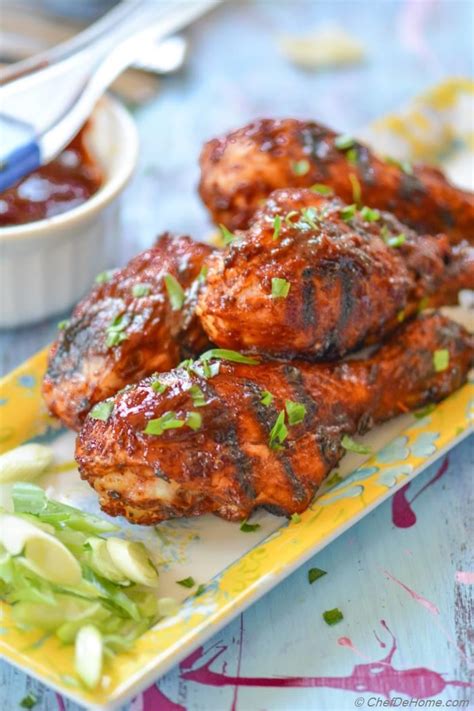bbq-chicken-drumsticks-with-chipotle-beer-bbq-sauce image