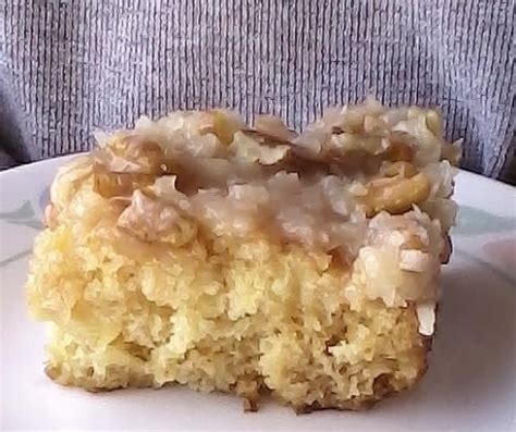 pineapple-cake-with-coconut-pecan-icing image