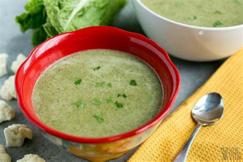 easy-romaine-lettuce-soup-recipe-low-carb-yum image