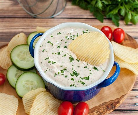 easy-sour-cream-dip-for-chips-or-veggies image