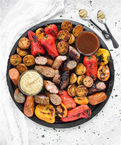 grilled-sausages-peppers-and-potatoes-soupaddict image