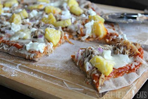 hawaiian-pizza-on-the-grill-with-mango-bbq-sauce image