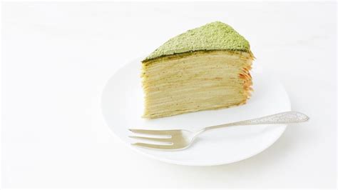 green-tea-crepe-cake-recipe-dessert-recipes-pbs-food image