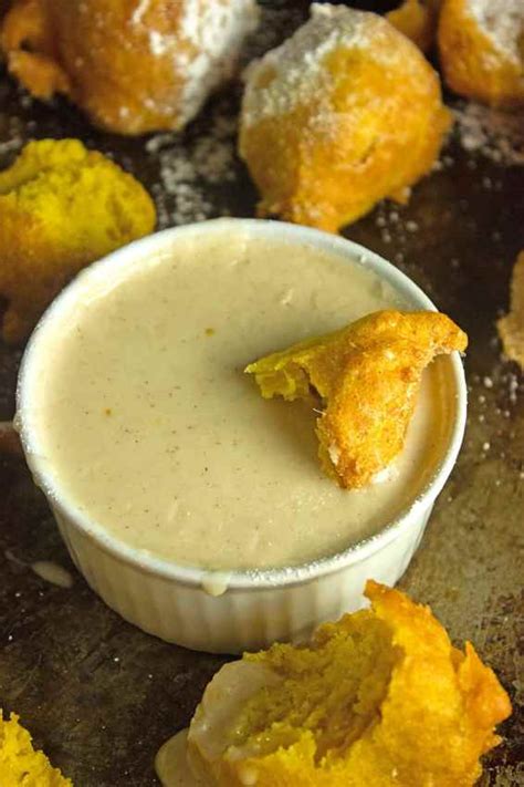 pumpkin-beignets-with-maple-dipping-sauce-brown image