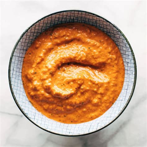 roasted-red-pepper-sauce-recipe-pinch-of-yum image