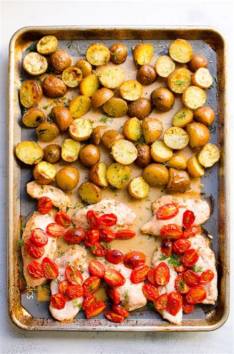one-pan-chicken-and-potatoes-easy-dinner image