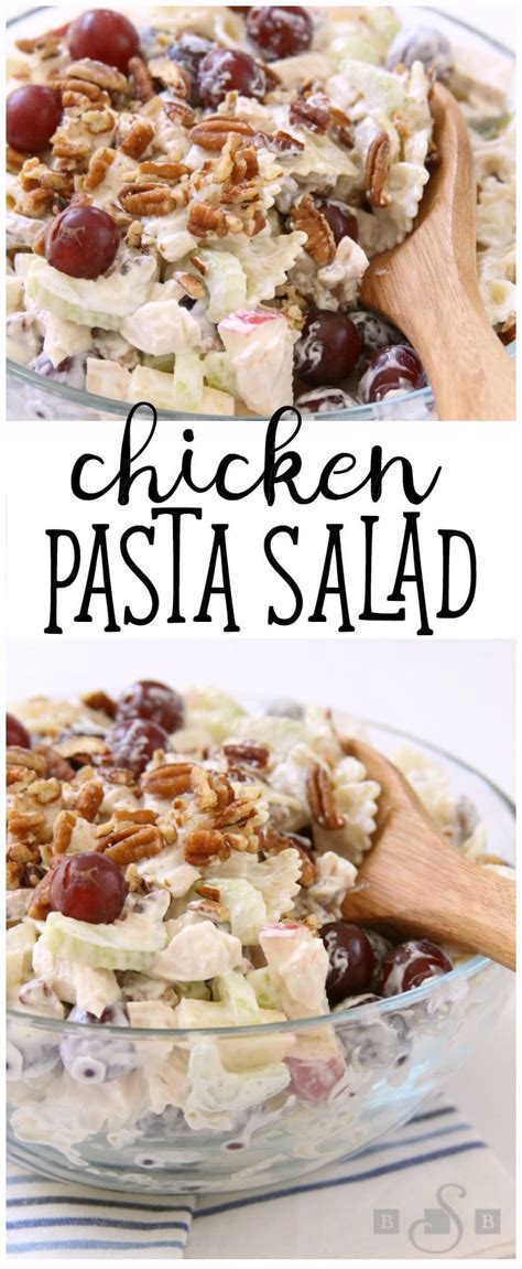 cold-chicken-pasta-salad-recipe-butter-with-a-side-of-bread image