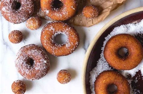 old-fashioned-cake-doughnuts-recipe-king-arthur-baking image