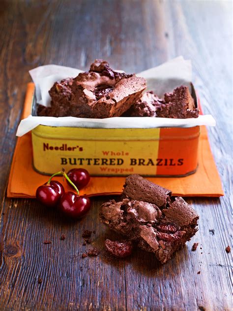 cherry-brownies-chocolate-recipes-jamie-oliver image