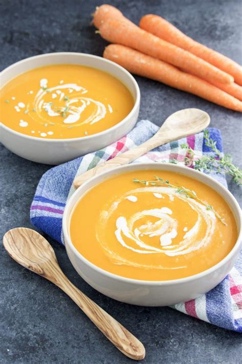 vegan-carrot-ginger-sweet-potato-soup-stacey image
