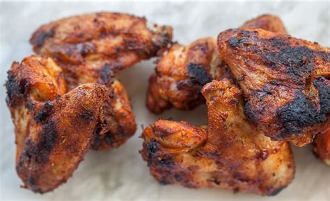 crispy-grilled-chicken-wings-on-a-gas-grill-thyme image