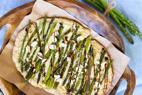roasted-asparagus-and-parmesan-flatbread-gluten-free-living image