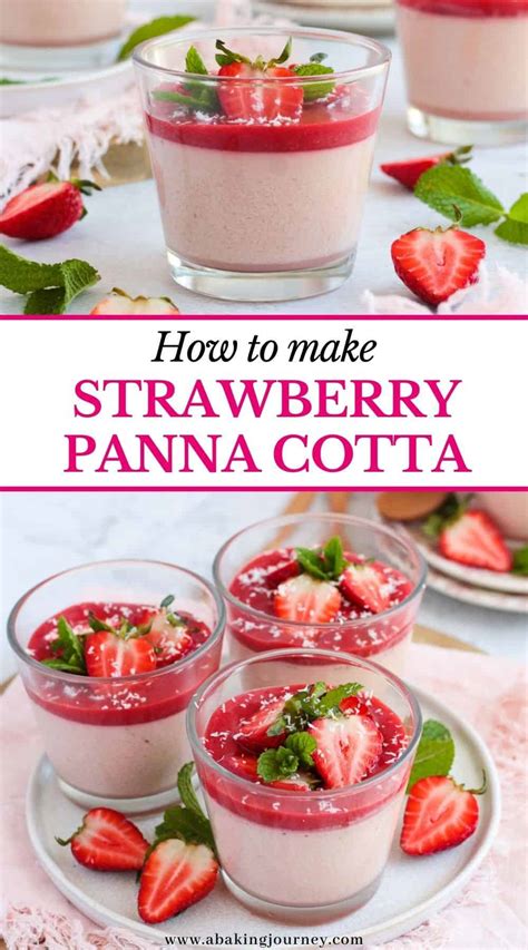 strawberry-panna-cotta-with-strawberry-sauce-a-baking image