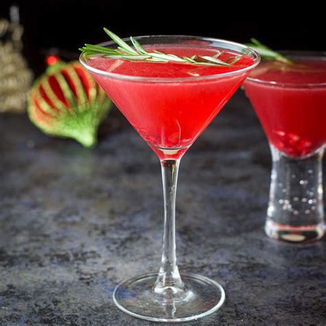 pomegrante-gin-cocktail-dishes-delish image