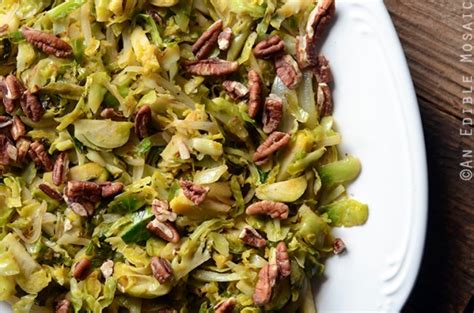 warm-maple-dijon-brussels-sprout-salad-with-pecans image