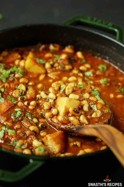 black-eyed-peas-curry-recipe-swasthis image