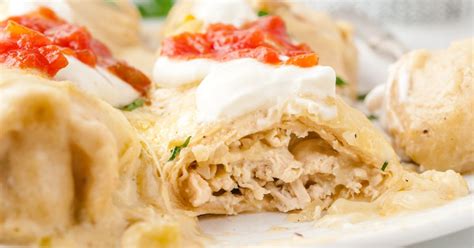 creamy-white-chicken-enchiladas-the-best-blog image