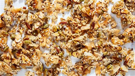 how-to-make-grain-free-paleo-granola-epicurious image