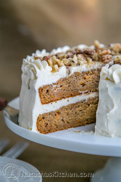 the-healthier-carrot-cake-recipe-natashas-kitchen image
