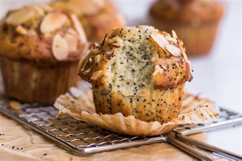 the-best-ever-healthy-almond-poppy-seed-muffins image