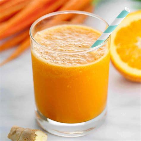 carrot-ginger-smoothie-with-turmeric-jessica-gavin image
