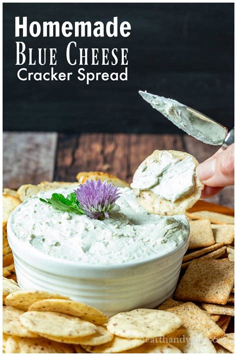 blue-cheese-spread-quick-and-easy-appetizer image